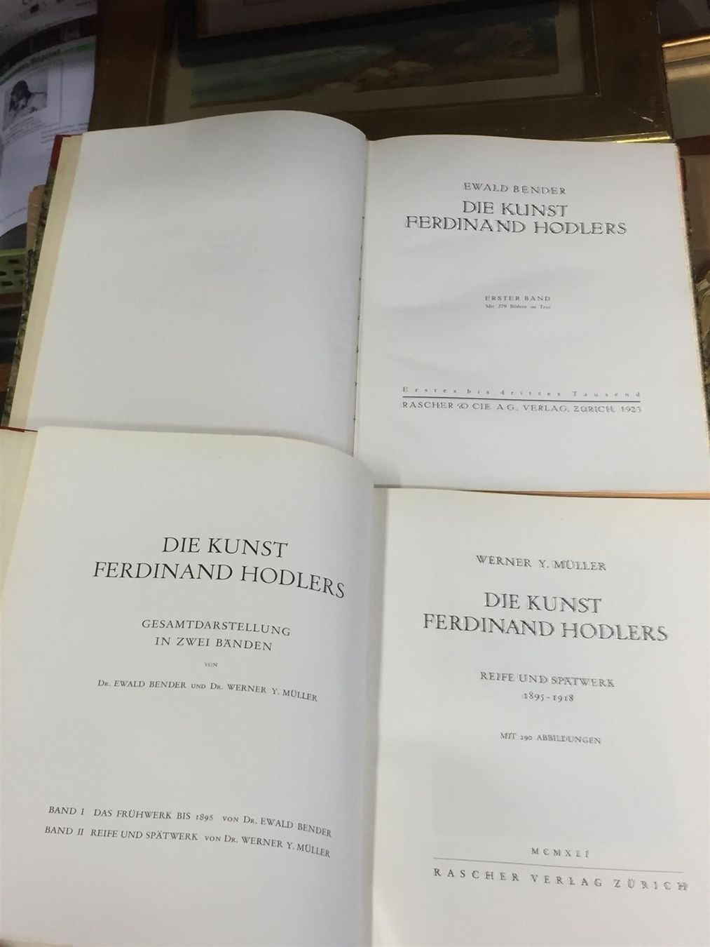 Foto & Immagini: BENDER / MüLLER die Kunst Ferd.  Hodlers – Usato da Bern venduto da Jwpm66 2