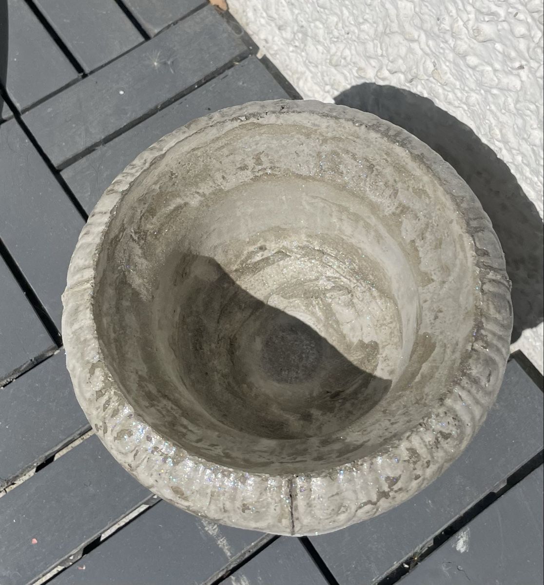 Blumentöpfe: Blumentopf Vase glitzernd – Neu und originalverpackt aus Au ZH von Jaggy4 1