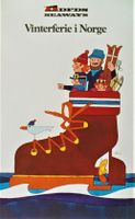 WINTERVACATIONS IN NORWAY BY STEAMER 1960 - Original Plakat