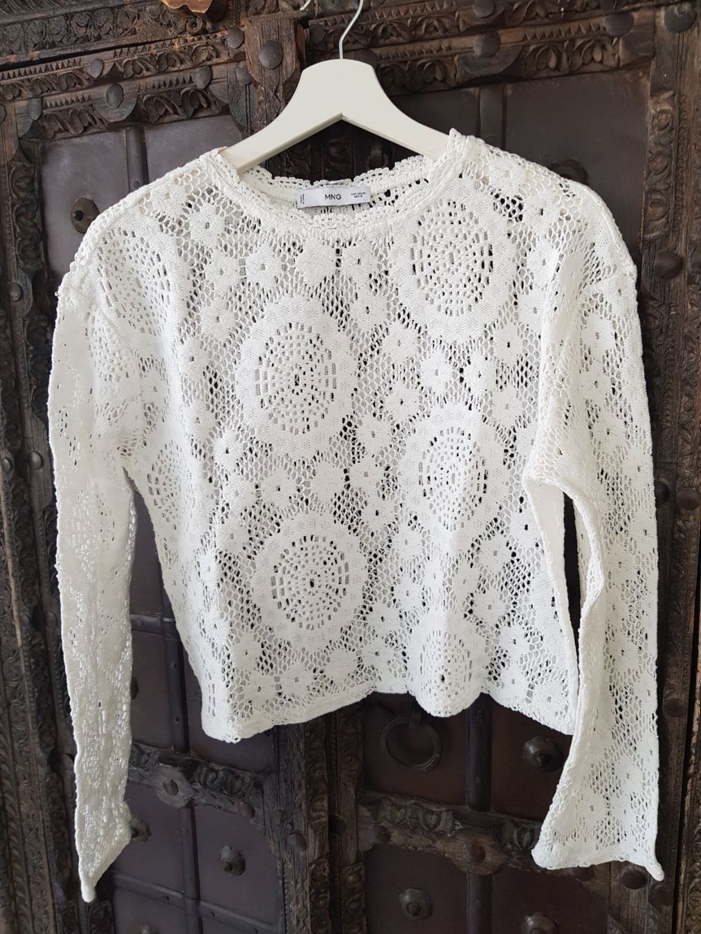 Mango Maglioni & Felpe: NEUES MANGO  HÄKELSHIRT – Nuovo (secondo la descrizione) da Root venduto da LifestyleAccessoires