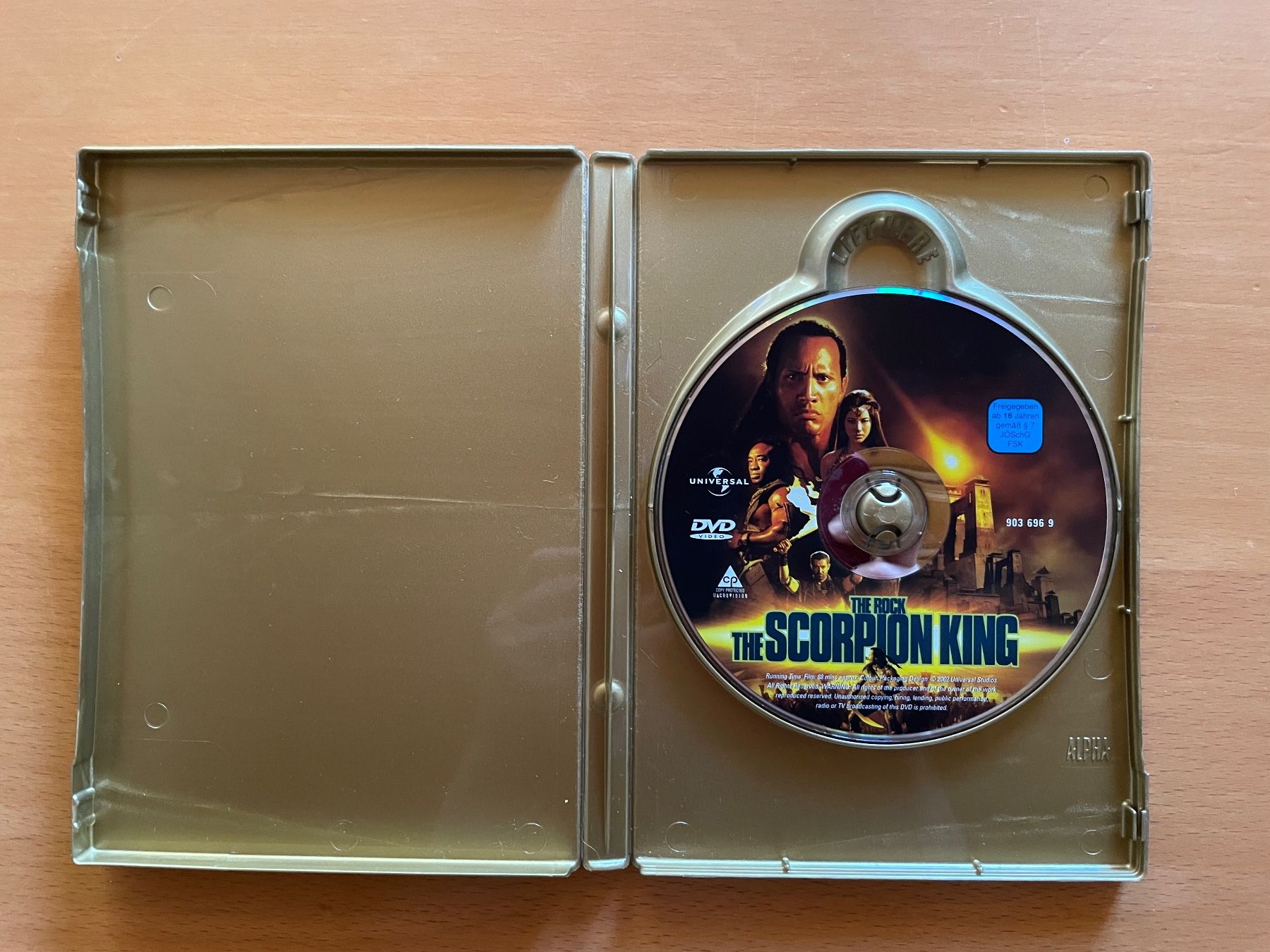 Alle DVDs: DVD The Scorpion King mit The Rock – Gebraucht aus Rickenbach BL von Morlog 1