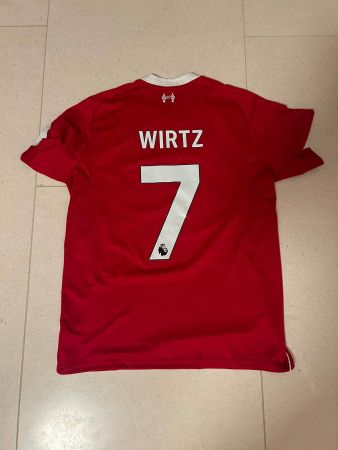 FC Liverpool Heimtrikot 25/26 #7 Wirtz in Grösse L
