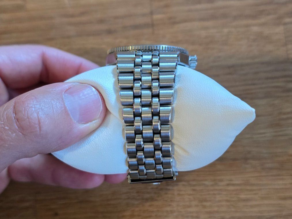 Orologi: San Martin, integrated bracelet, vortex dial, 40mm, SN0148 – Usato da Bern venduto da Rodraise 3