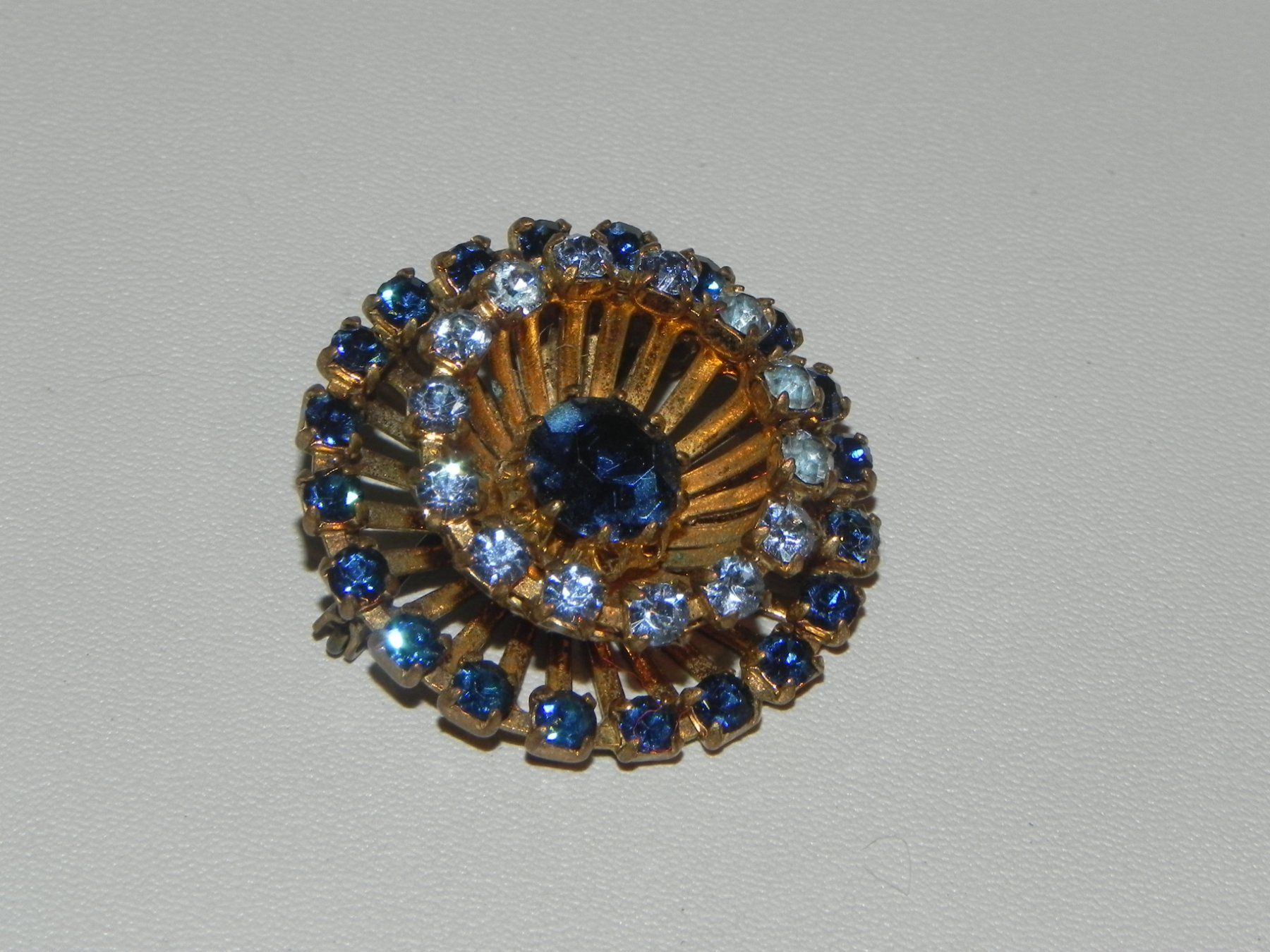 Spille & Fermagli: Vintage Broche mit Strass – Usato da Minusio venduto da Lory64 1