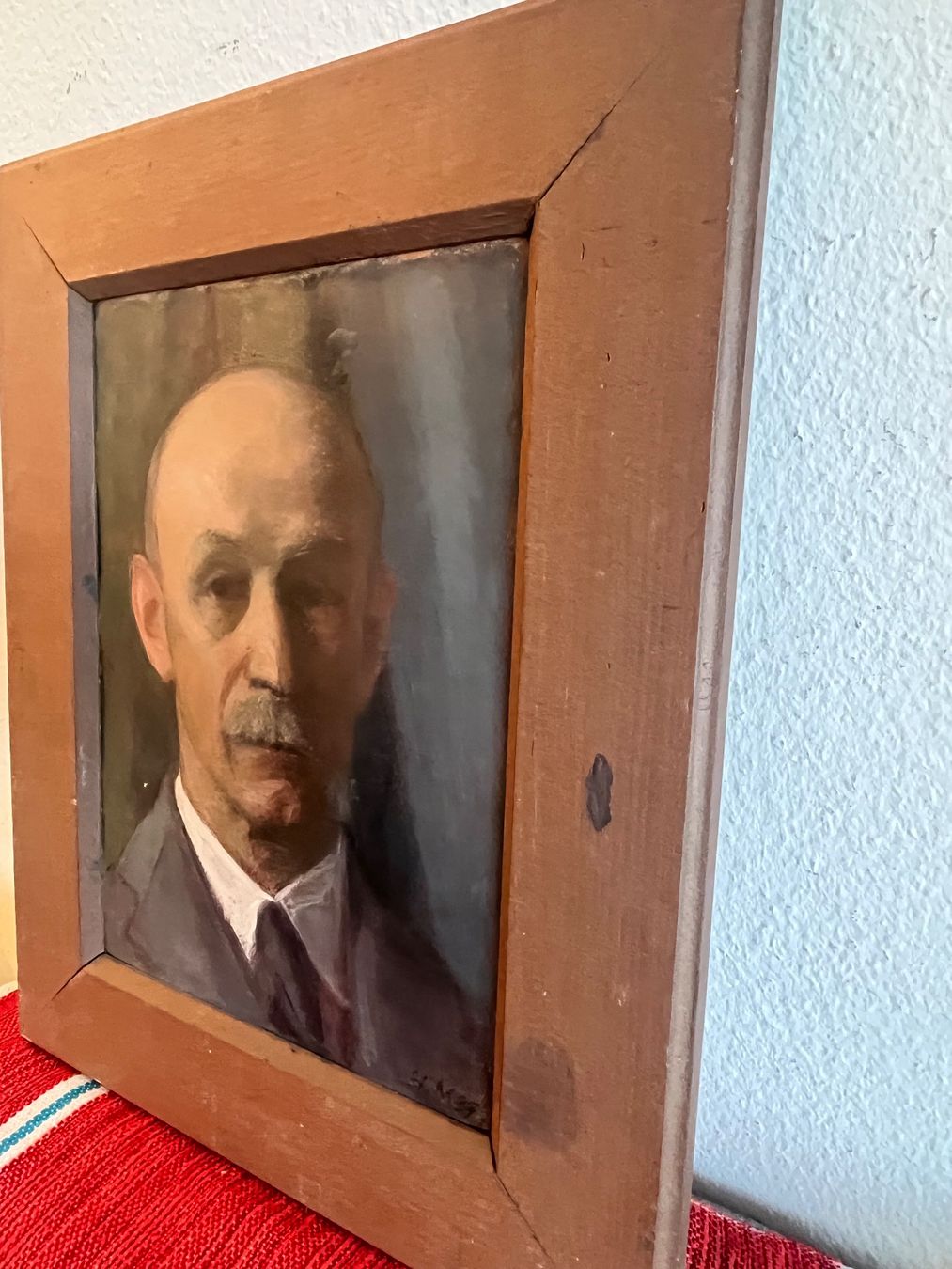 Dipinti: HERMANN MEYER  1878 - 1961 Selbstporträt – Usato da Basel venduto da PAUL_ART 6
