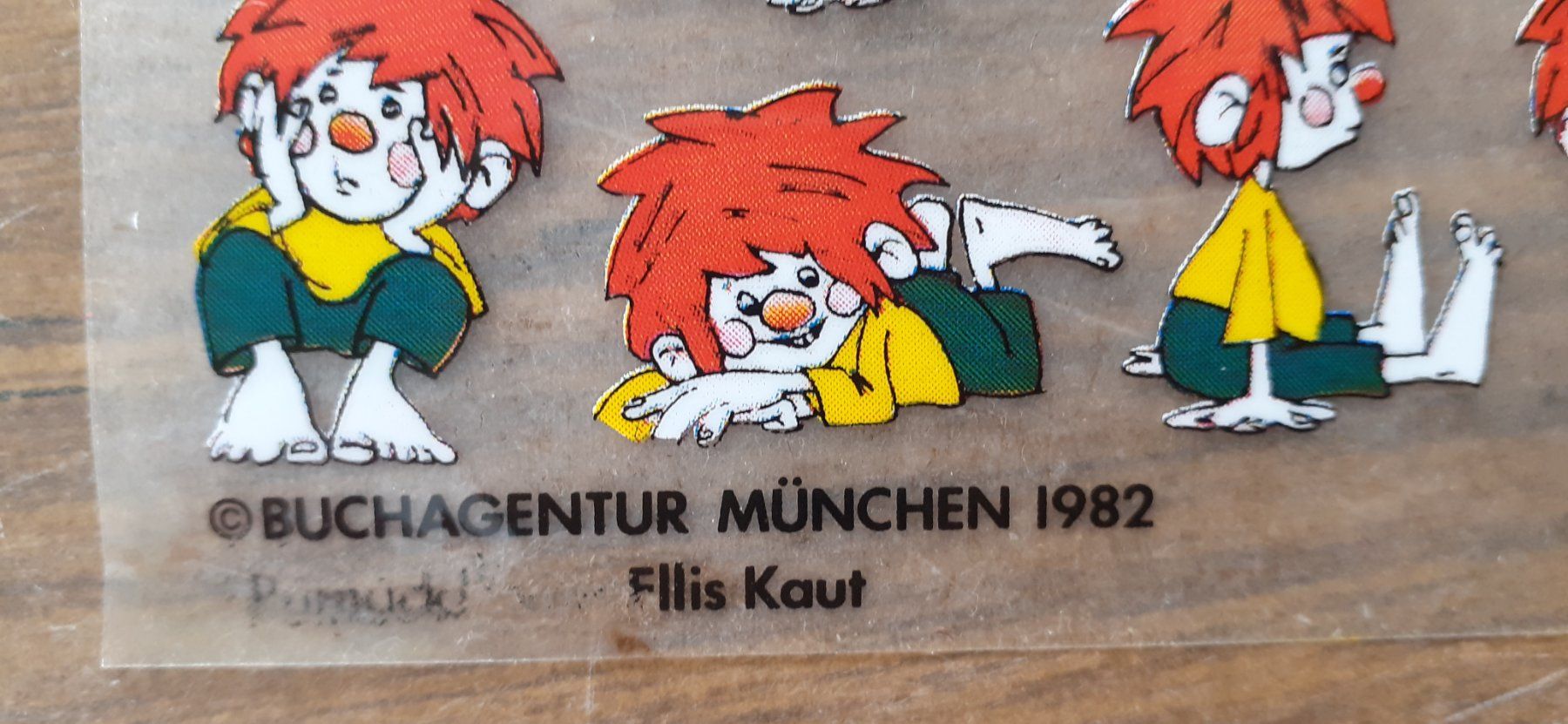 Aufkleber: 3x Pumuckl Aufkleber 1982 – Gebraucht aus Mörschwil von lindaswunderkiste 5