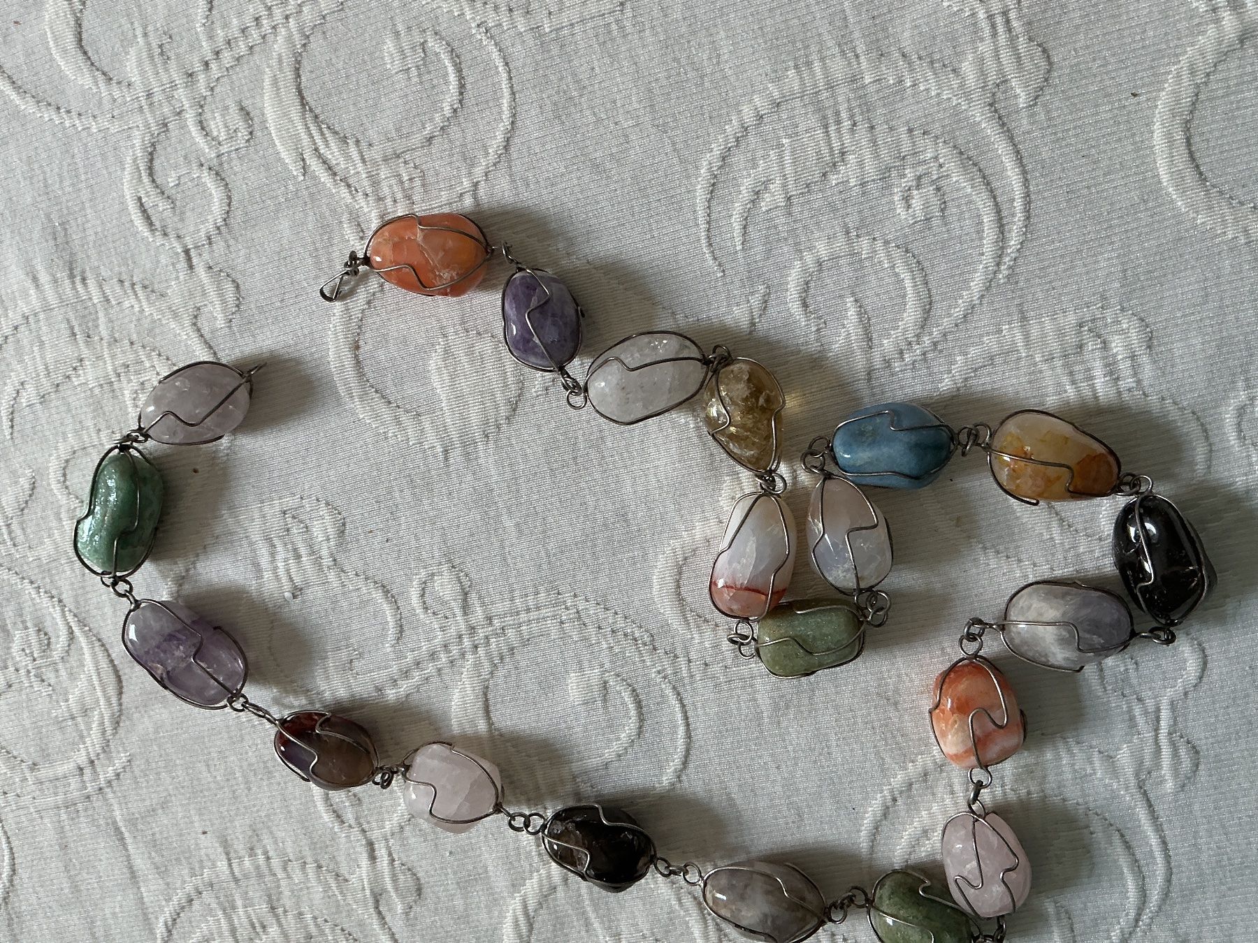 Catenine: Halskette mit bunten Steinen – Usato da Wettingen venduto da Andres54 3