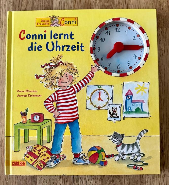 Kinderbuch Conni lernt die Uhrzeit | Kaufen auf Ricardo
