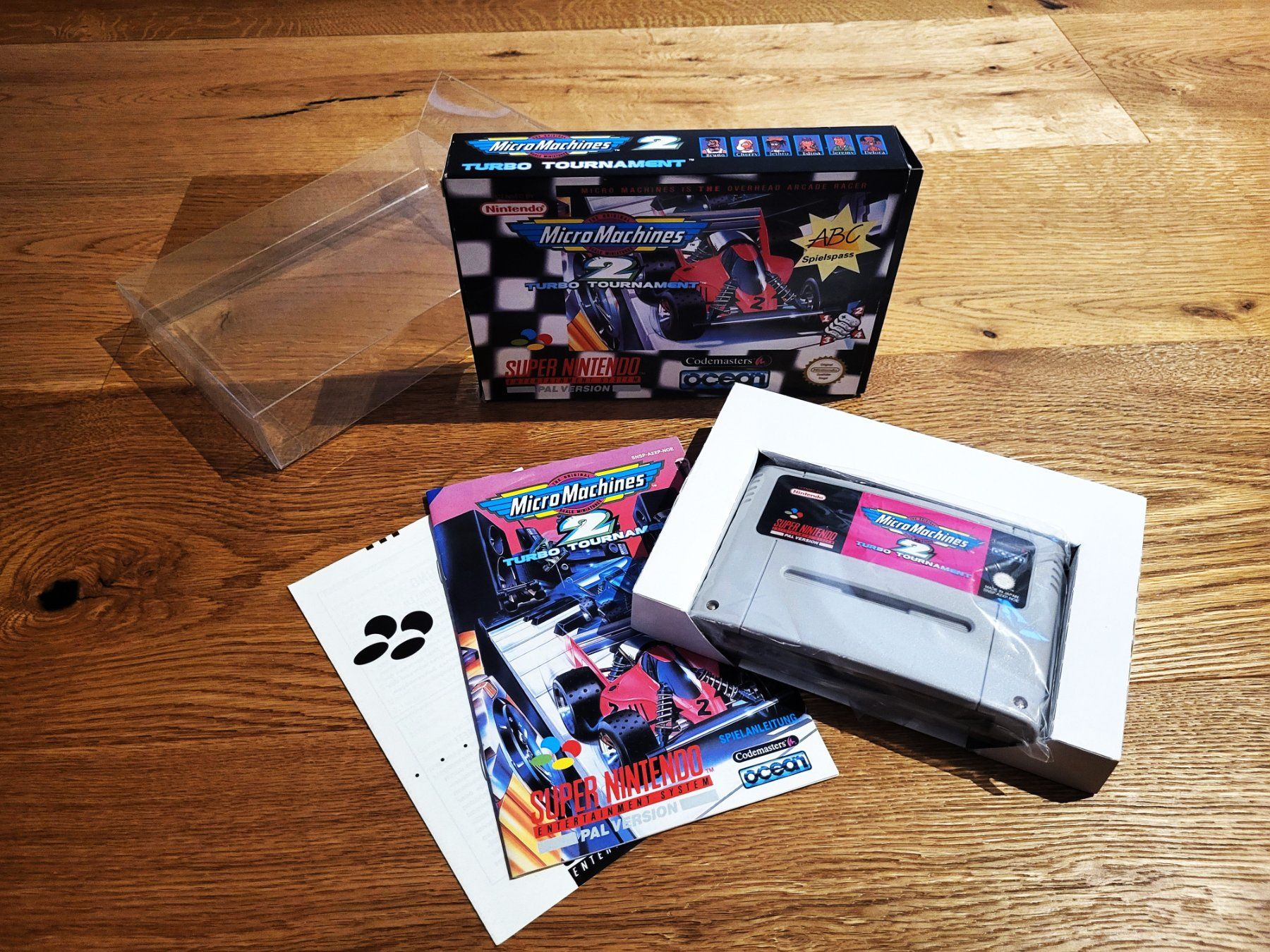Super Nintendo SNES - Micro Machines 2 Turbo Tournament OVP (Gebraucht ...