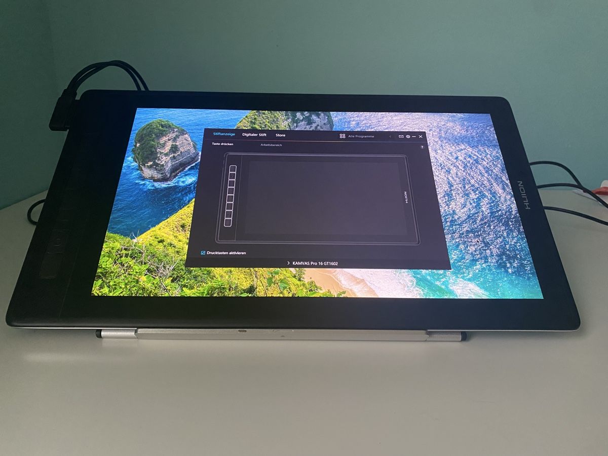 Huion Tablet PC: HUION Kamvas Pro 16 Grafiktablett – Nuovo (secondo la descrizione) da Mellingen venduto da be_anie 3