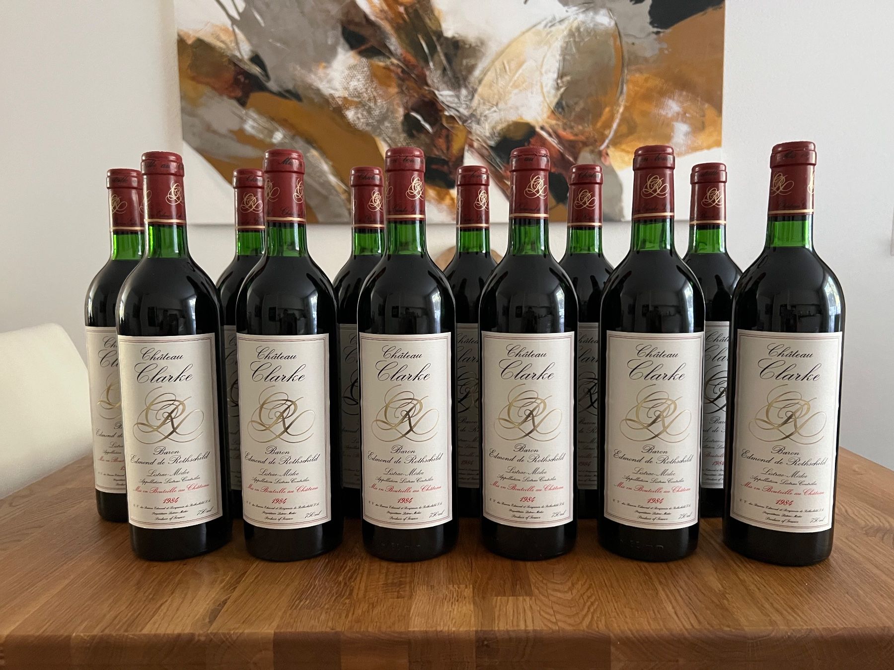 Wein: 12er OHK Chateau Clarke 1984 – Neu und originalverpackt aus Birmensdorf ZH von Zielasco