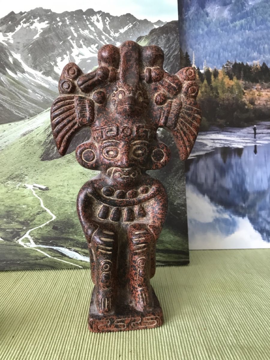 Statuette: Statue Aztèque Mexique 27 cm- 85' – Nuovo (secondo la descrizione) da Grimisuat venduto da eliseba88
