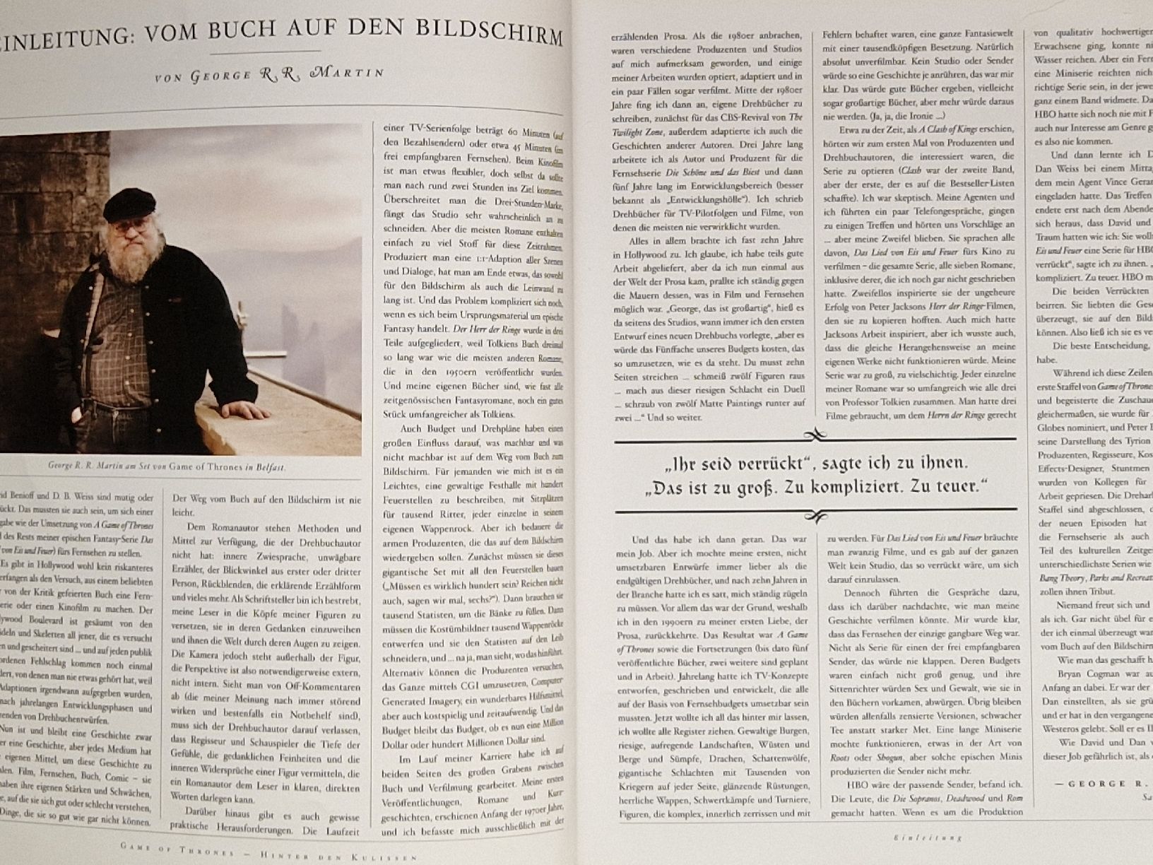 Libri: Game of Thrones: Hinter den Kulissen - Buch – Usato da Lyss venduto da pksuny 3