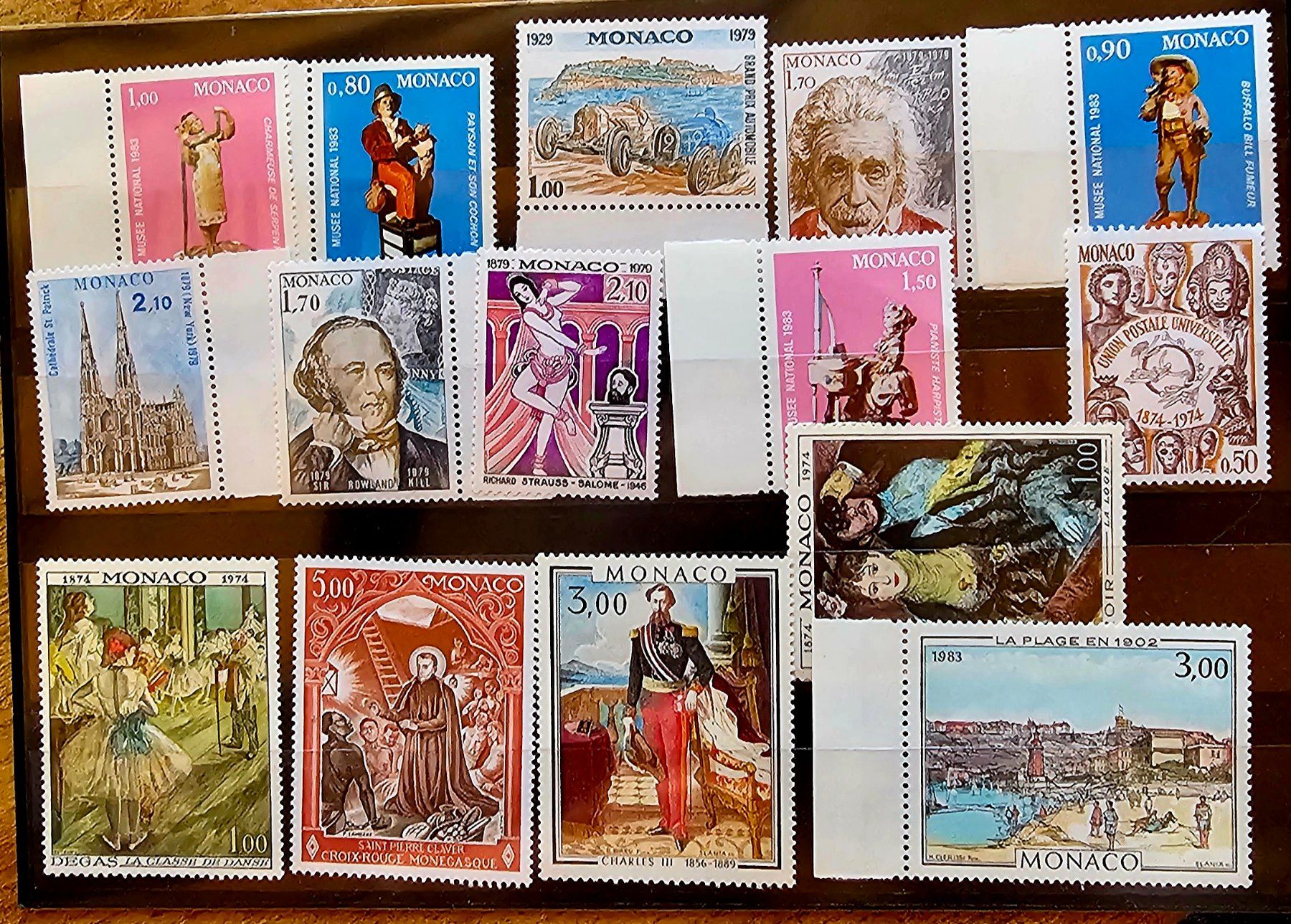 Tous les timbres: MONACO  timbres neufs **, 1974-83 – Neuf (Voir description) à Les Valettes par Nuba1
