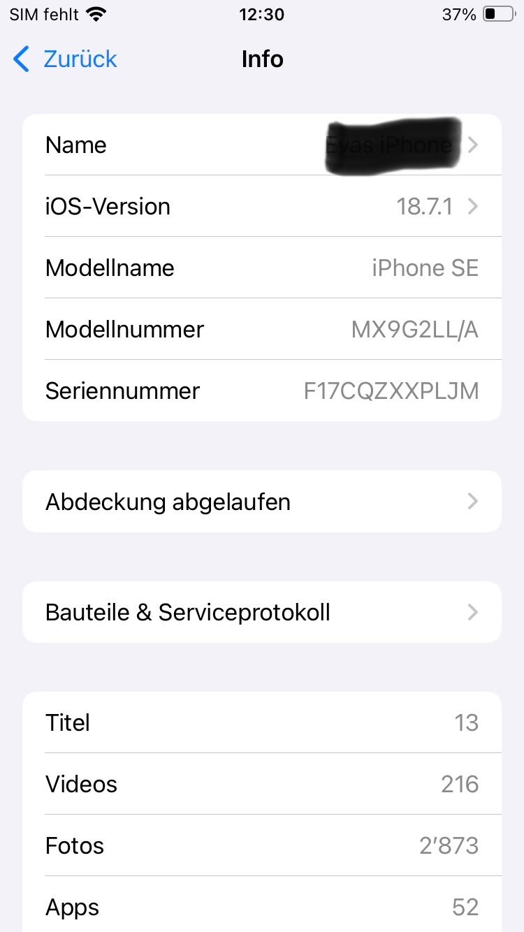 Apple Handys / Smartphones: iPhone SE 2020 (2nd Generation) – Gebraucht aus Basel von AufeinenBlick 6