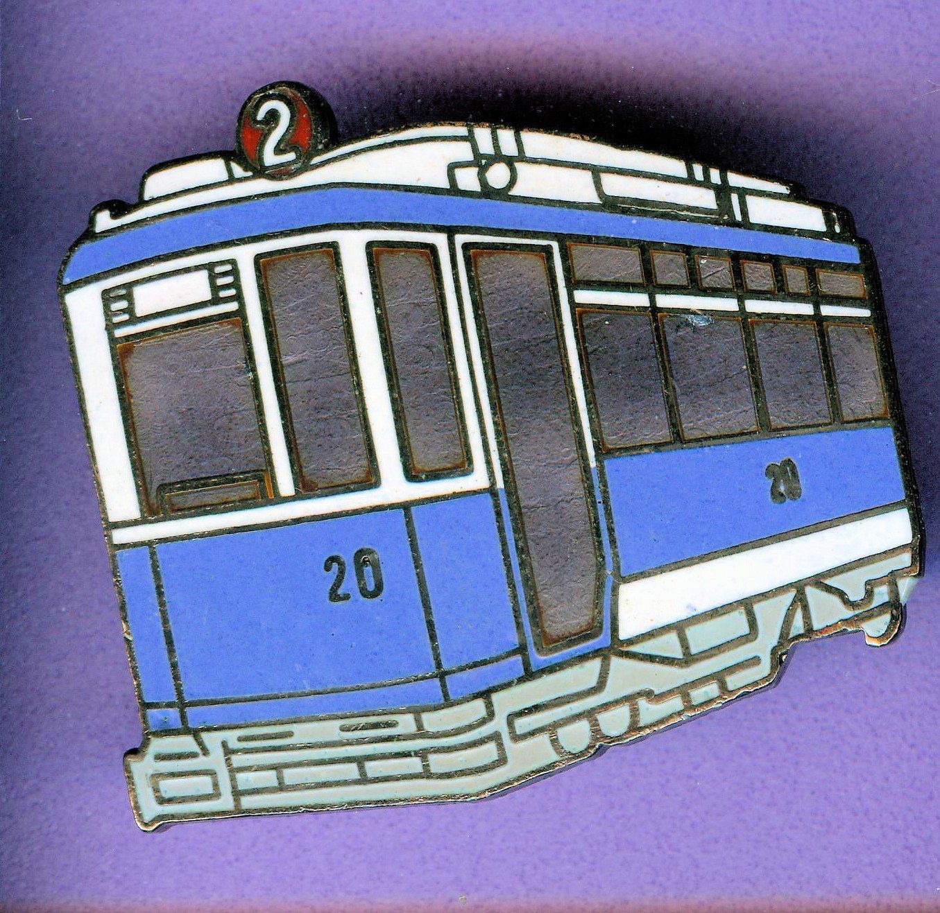 Plaketten & Abzeichen: Zürcher  TRAM – Gebraucht aus Winterthur von Sammleroase