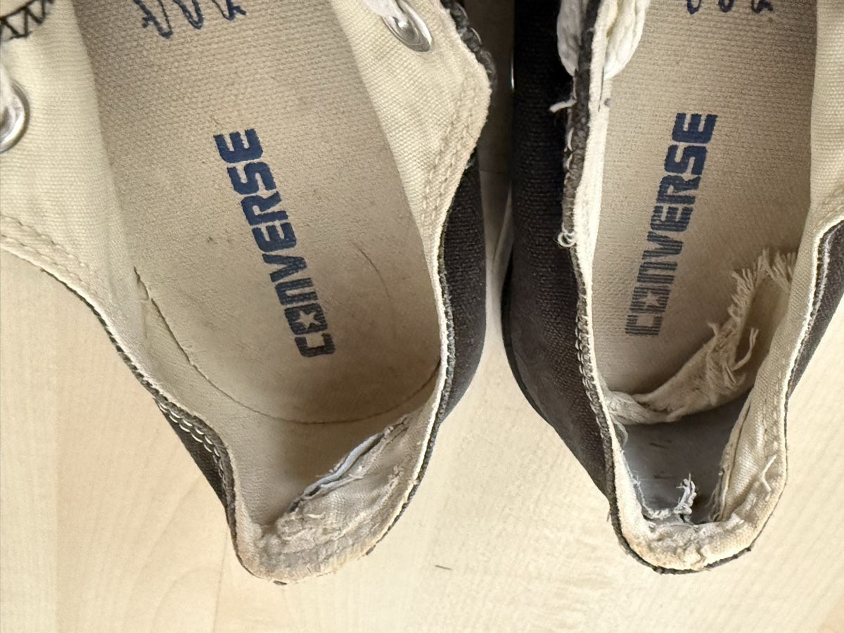 Converse Scarpe da uomo: Vintage Converse Sneaker schwarz – Usato da Neerach venduto da lar_tkp2 2