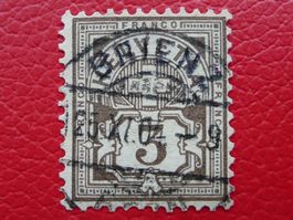 Ziffermuster: Nr.59B mit Vollstempel von BRIENZ (BE)