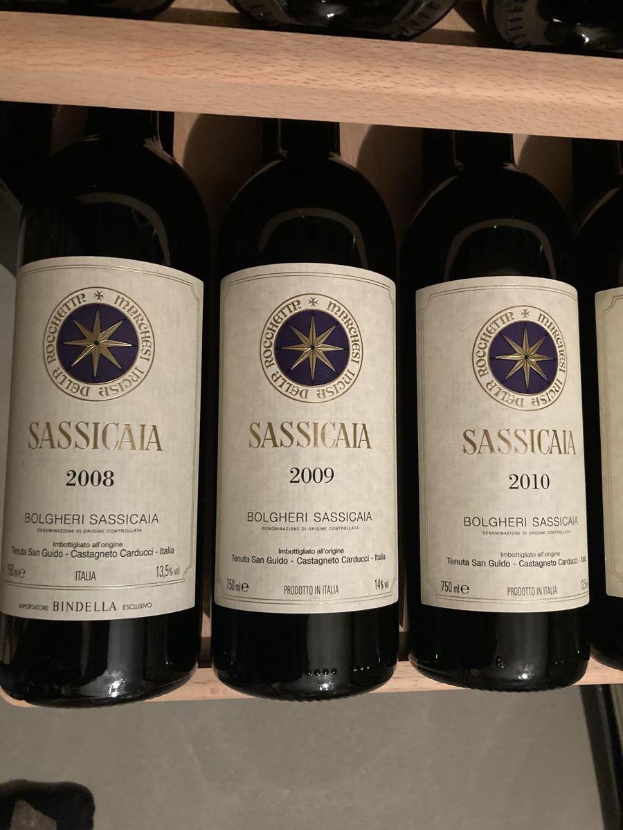 Sassicaia Wein: Sassicaia 2002 - 2017  16 Flaschen – Neu (gemäss Beschreibung) aus Roggwil BE von Maui2000 2
