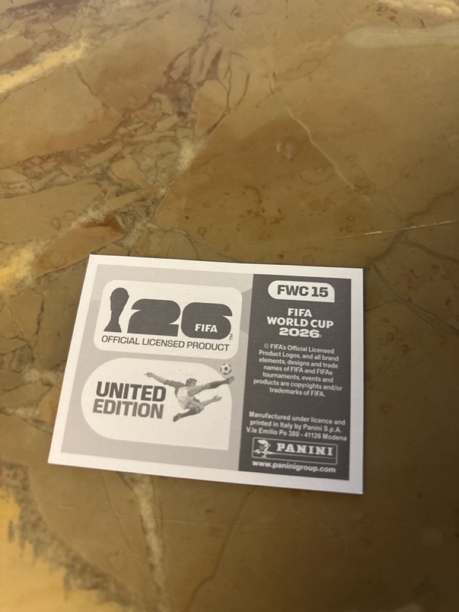 Panini Carte collezionabili: Panini Bild FWC15 – Nuovo e nell'imballaggio originale da Rechthalten venduto da Thierry_89 1