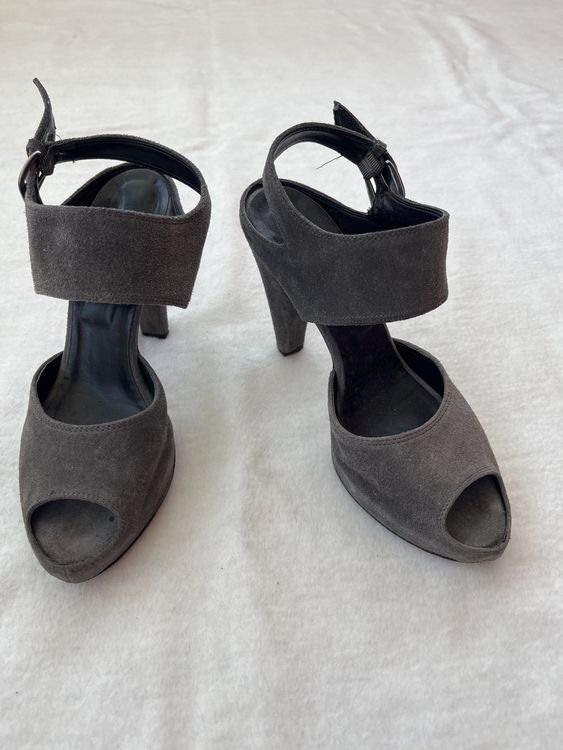 KANNA Compensé Dames Sandales à talons hauts T EU 39 blanc