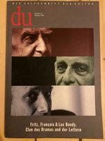 688 Du Kulturmagazin Oktober 1998 Fritz François Luc Bondy