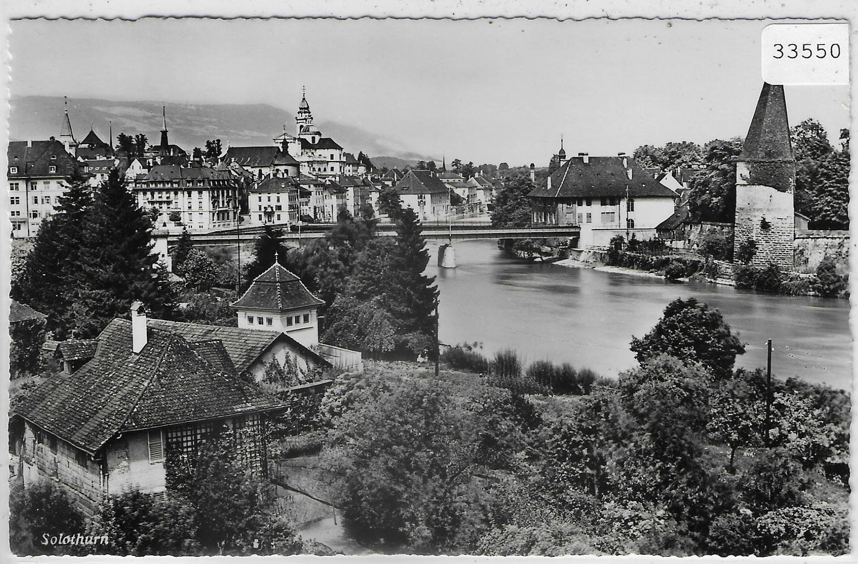 Cartoline postali: Solothurn - Stadtpartie – Usato da Ettingen venduto da Kartenplanet