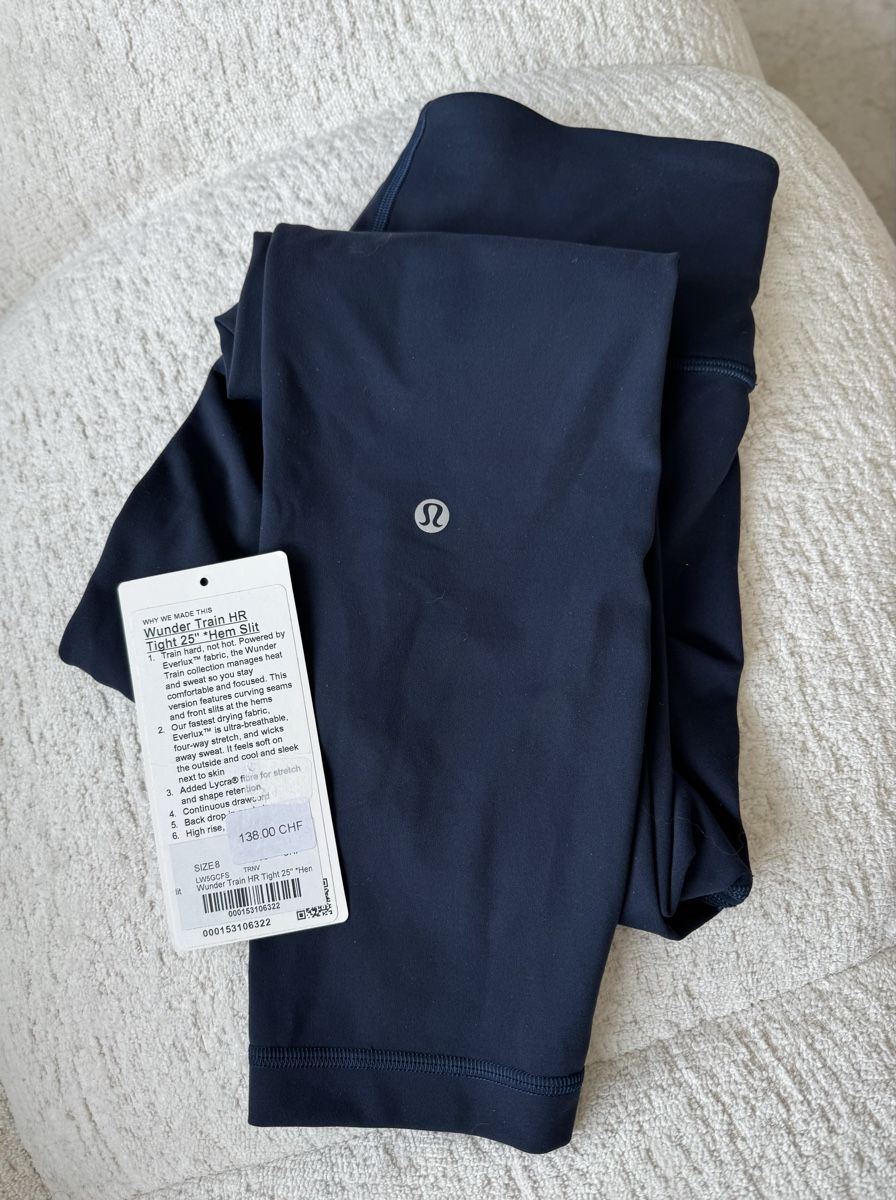 Lululemon Leggings: LULULEMON Wunder Train Leggings navy – Nuovo (secondo la descrizione) da Zürich venduto da di_archive