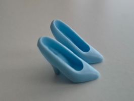 Barbie hellblaue High Heels