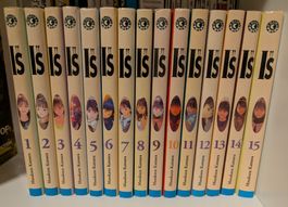 Lot de mangas I''s par Masakazu Katsura, complet (15 tomes)