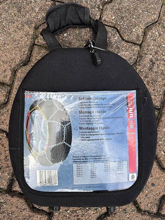 Schneeketten: Unitec Schneeketten Gr 90 9mm – Gebraucht aus Uetendorf von Lagi00