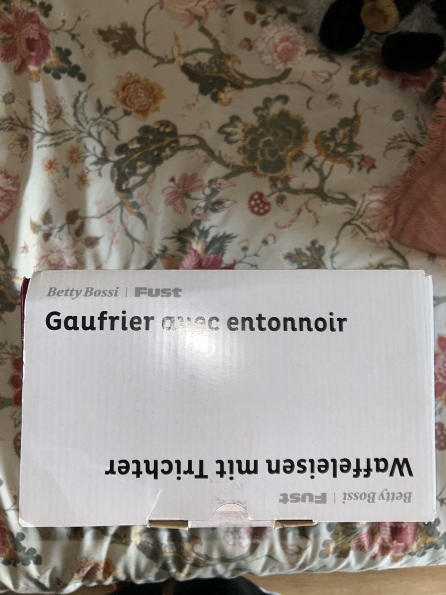 Betty Bossi Elettrodomestici da cucina: Gaufrier avec entonnoir – Nuovo (secondo la descrizione) da Yverdon-les-Bains venduto da Little_M0nster 1