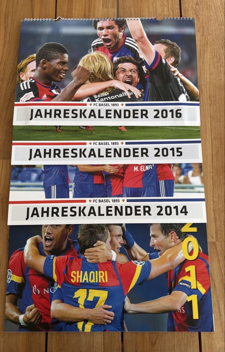 Riviste & Magazine: FC Basel 1893 Rotblau Magazin Sammlung – Usato da Büron venduto da B1893 5