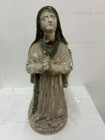 Gips-Skulptur betende Jungfrau Maria ca. um 1900