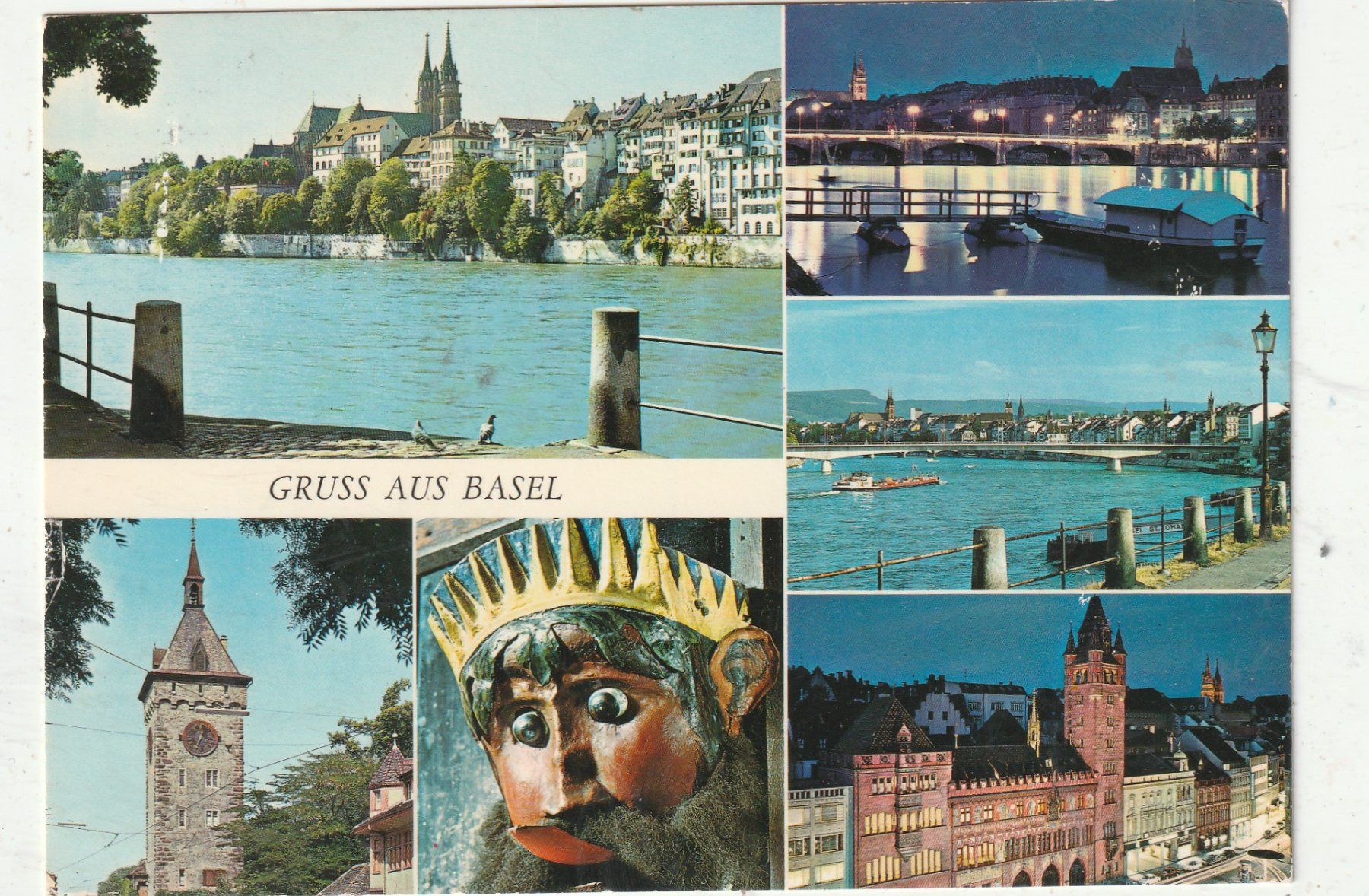 Cartoline postali: Gruss aus Basel – Usato da Lumbrein venduto da made02