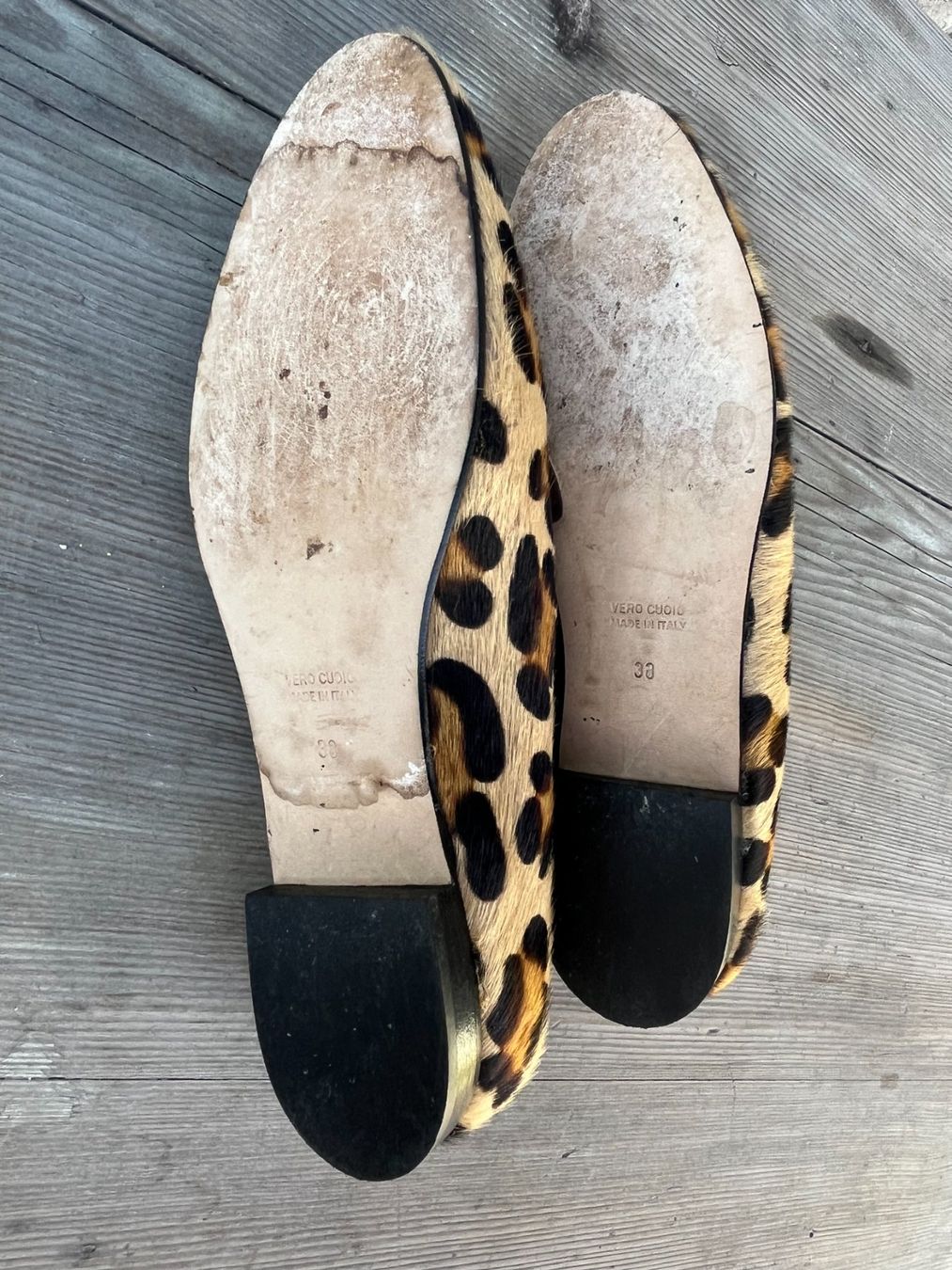 Damenschuhe: Miaki Leopard Slipper, Grösse 38 – Gebraucht aus Stäfa von Castagno1 3