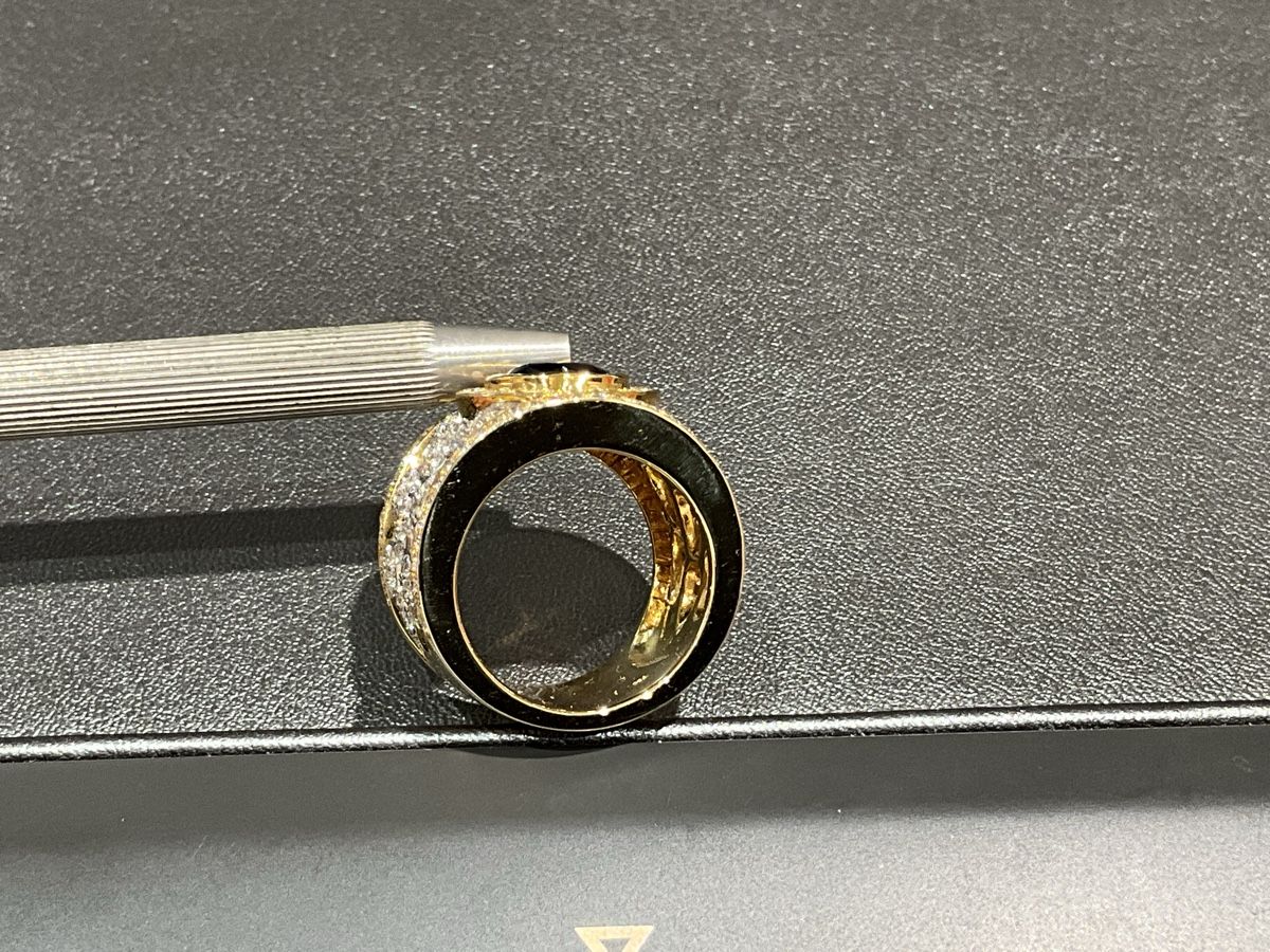 Anelli: Damenring 18k Saphire Diamant – Usato da Schaffhausen venduto da glamour-shop 4