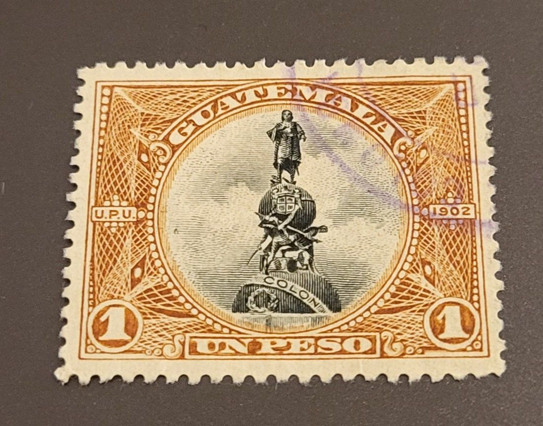 Tutti i francobolli: Guatemala 1902 alte briefmarke – Usato da St Gallen venduto da Stampsalshobby