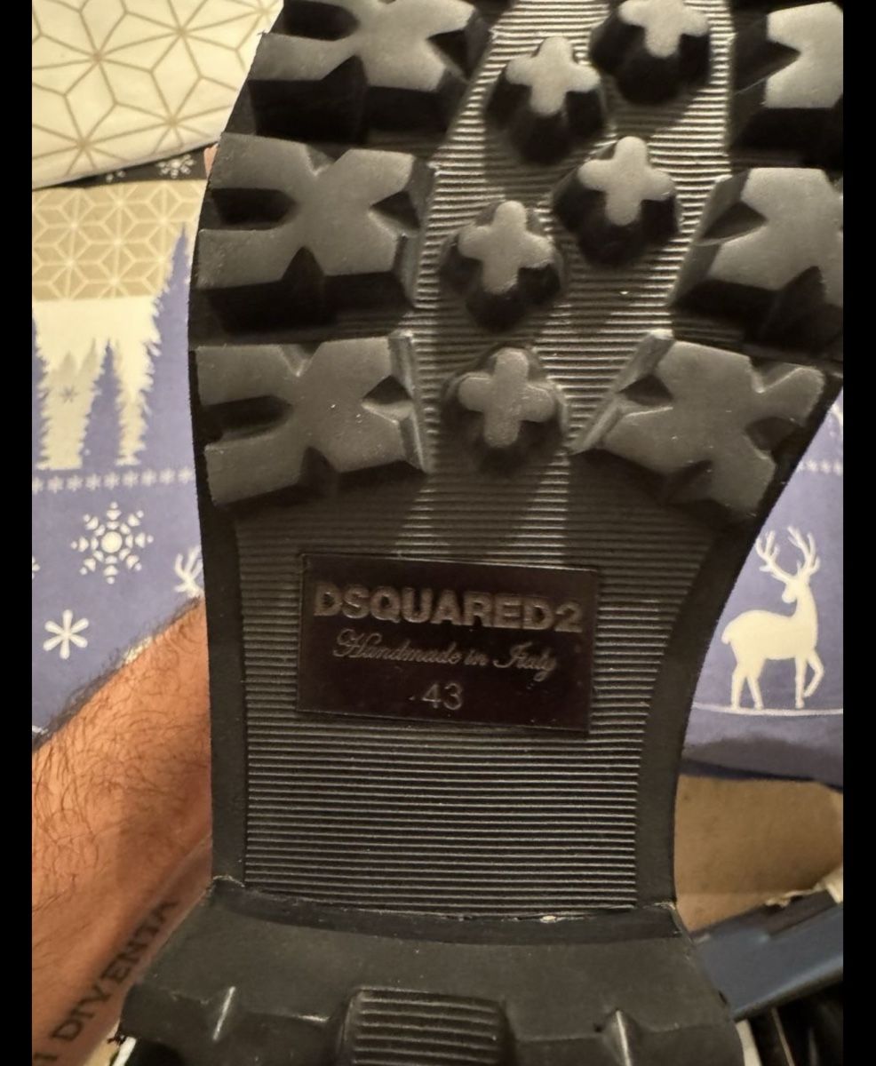 Dsquared2 Scarpe da uomo: Dsquared2 Stiefel – Nuovo (secondo la descrizione) da Kriens venduto da Ceer25 4