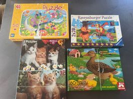 Puzzles vintage pour enfants