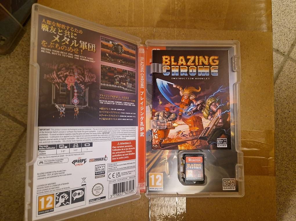Spiele: SWITCH - Blazing Chrome – Neu (gemäss Beschreibung) aus Grand-Lancy von jer_m8tv 2