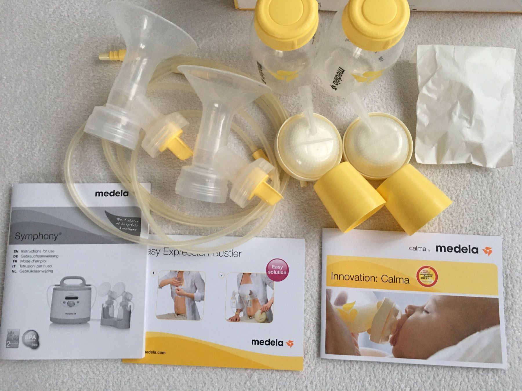 Medela Accessori per l’allattamento: Medela Symphony Doppelpumpset – Usato da Grenchen venduto da Tirana 1