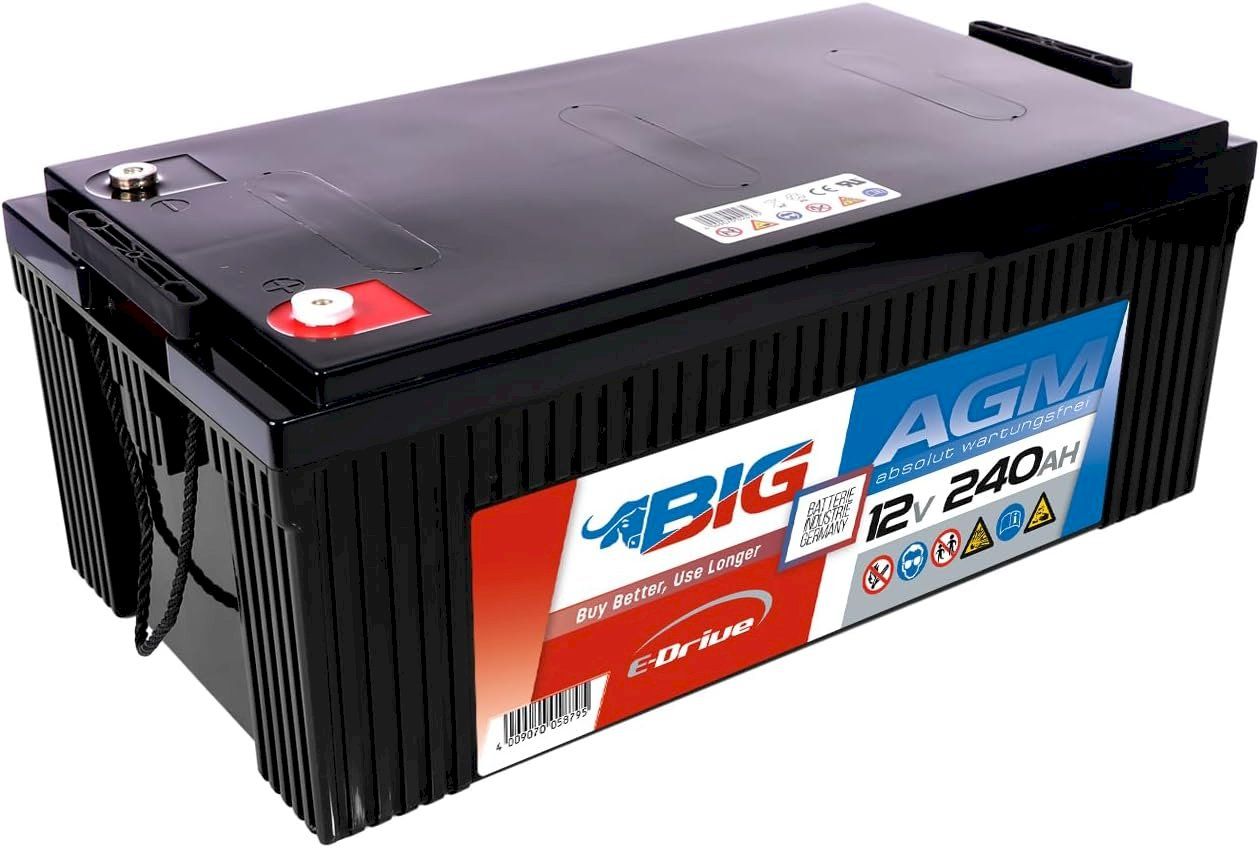 Batterien: BIG E-Drive AGM 12V 240Ah – Neu und originalverpackt aus Bottighofen von zaap 1
