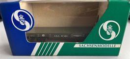 Sachsenmodelle H0 16157 Flachwagen US-Bauart grün USTC Ep 2