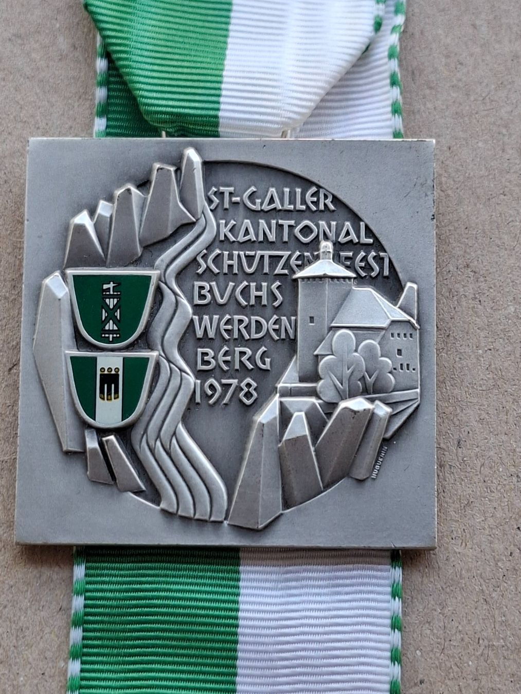Medaillen: Buchs Werdenberg Schützenfest 1978 (L71) – Gebraucht aus Schwanden GL von Suvorov