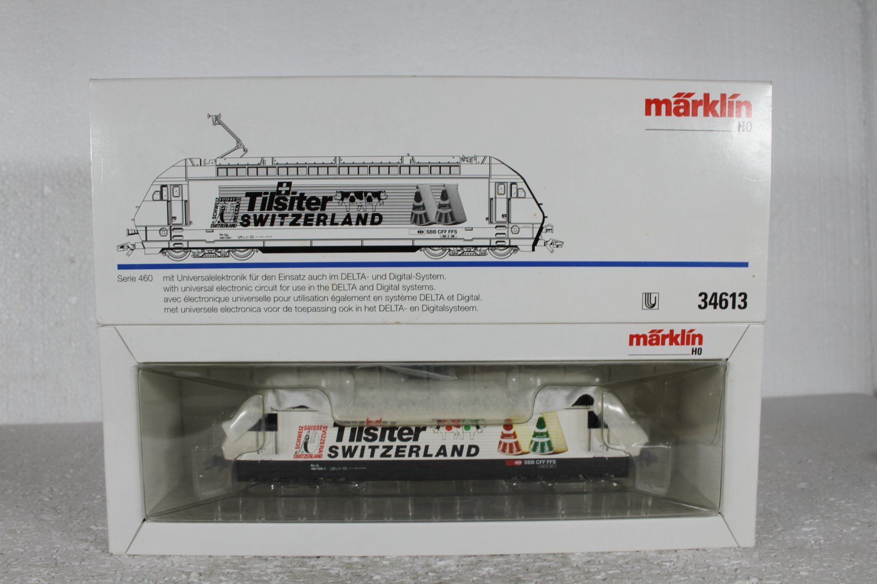 Märklin Modellini di ferrovie: Märklin 34613 SBB Re 460 Tilsiter – Usato da Triesen venduto da cor_62ts 7