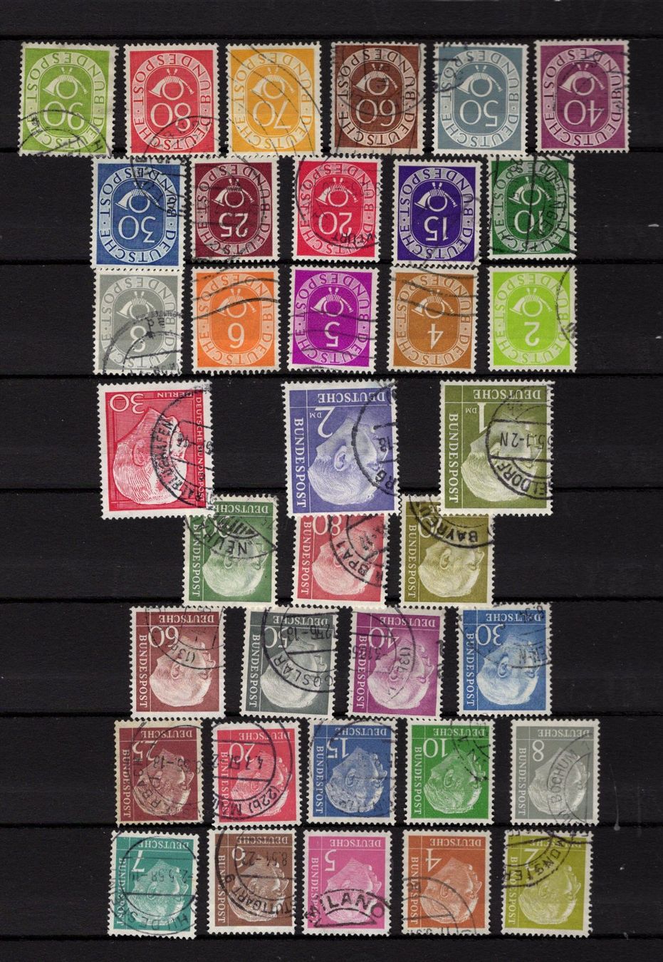 Alle Briefmarken: R1911 /  Collection RFA neufs /obl 1er jour – Gebraucht aus Ste-Croix von MONT-TAGNAC