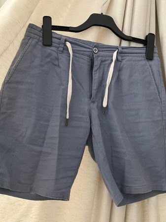 Herren Bermuda / Shorts – Taubenblau/Aviograu Gr.40