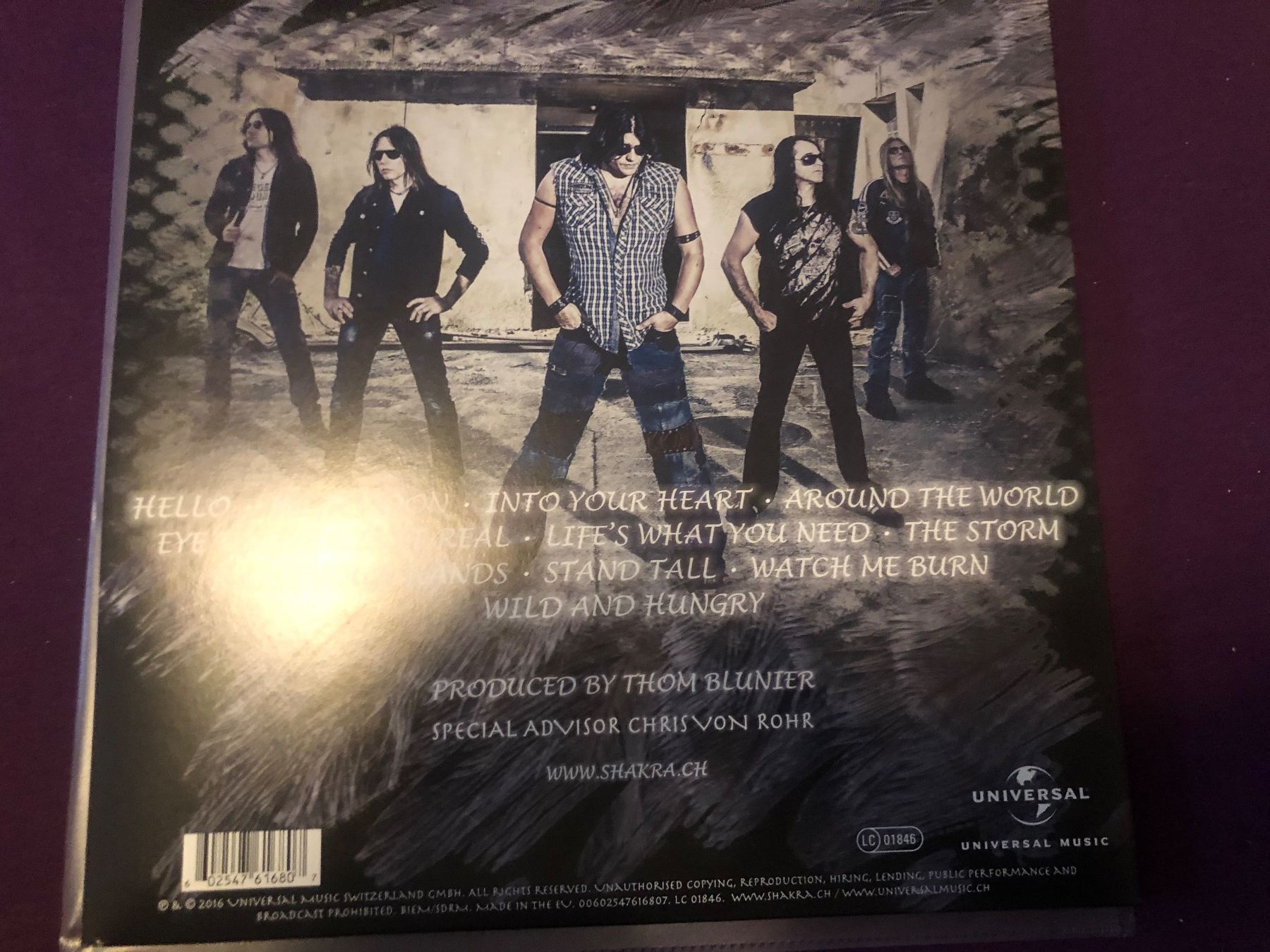 Autografi: Handsignierte Shakra LP – Usato da Lyss venduto da Spartan76 2