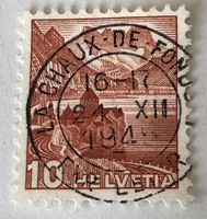 Nr.257 mit Vollstempel La Chaux-de-Fonds